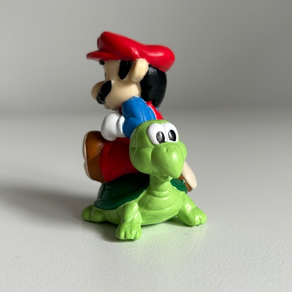 Vintage 1989 PVC Mario Brothers Figures Mario Luigi Koopa Set of 4 - Picture 2 of 16